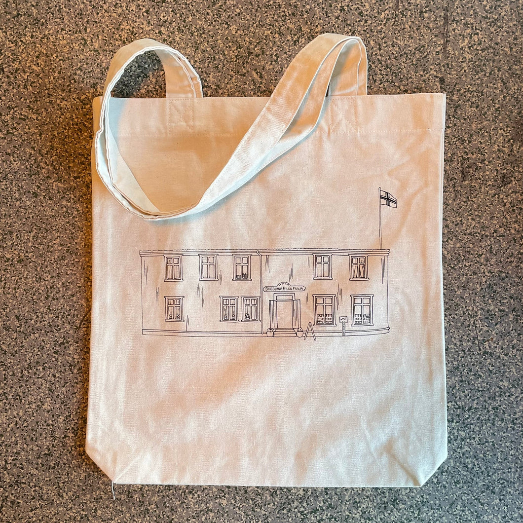 The Old Bookstore house Tote Bag